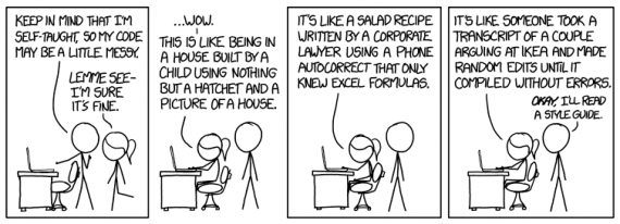 XKCD - code quality