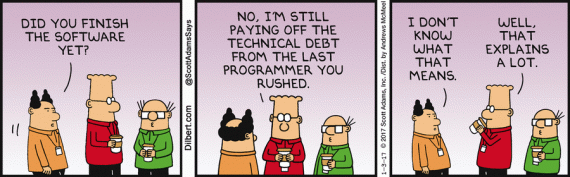 Dilbert: image credit Scott Adams | Dilbert.com