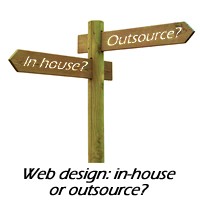 Web design & development: in-house or outsource?